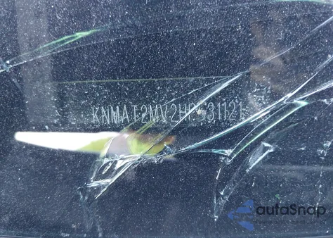 2017 Nissan Rogue Sv z USA, uszkodzony, nr VIN KNMAT2MV2HP531121